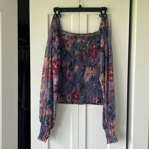 Anthropologie floral top, size 6